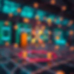 An illustration depicting the structure of the Ripple network and its security vulnerabilities