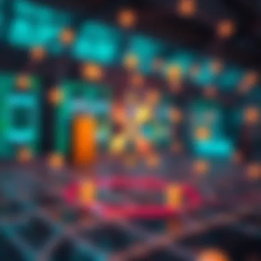 Ripple Network Security Structure An illustration depicting the structure of the Ripple network and its security vulnerabilities