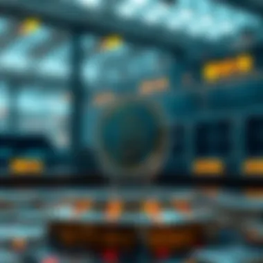 Blockchain Technology Overview Conceptual illustration of blockchain technology