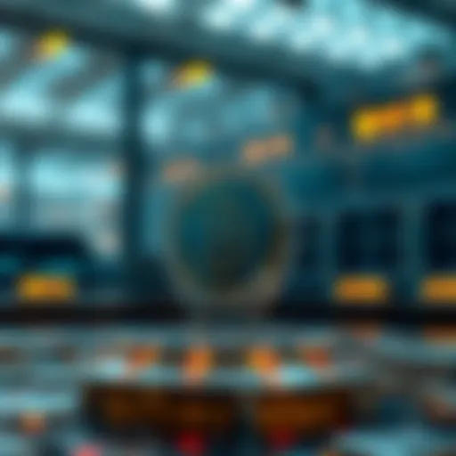 Blockchain Technology Overview Conceptual illustration of blockchain technology