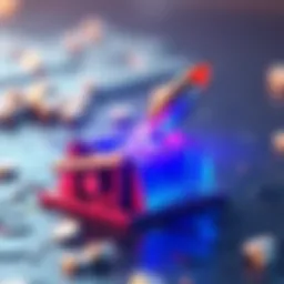 Illustration of decentralized staking mechanism