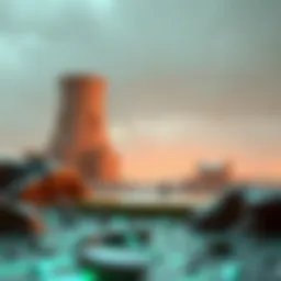 Conceptual representation of Sandbox NFTs in a digital landscape