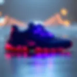 Futuristic Sneaker Design A futuristic sneaker design representing the fusion of fashion and digital assets.