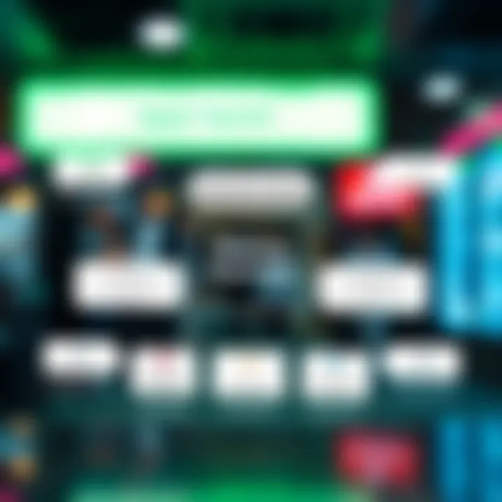 Diagram explaining the business model of Square Payment