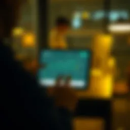 Innovative digital interface showcasing StepApp features