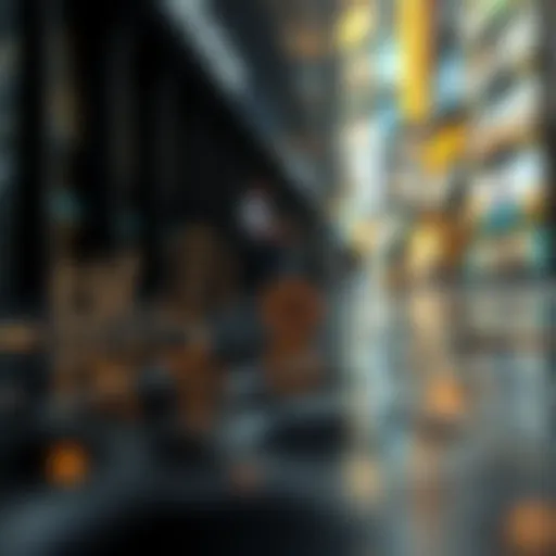 A conceptual representation of blockchain technology and cryptocurrency evolution