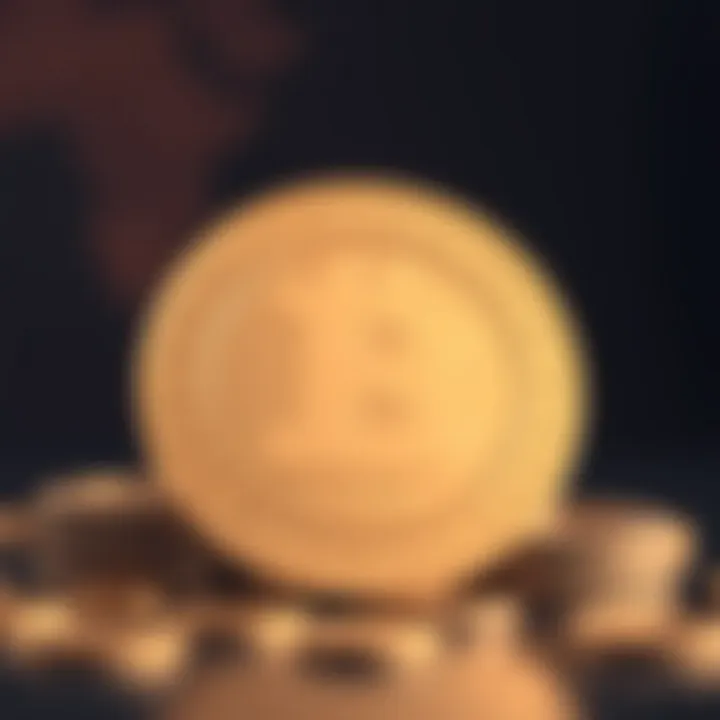 Illustration showcasing investment strategies for threshold coin