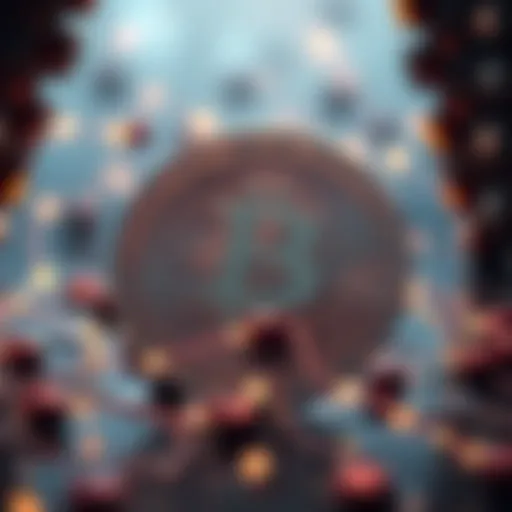 Tomo USDT in the Blockchain Ecosystem Illustration of Tomo USDT in a blockchain network