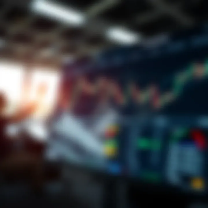 Exploring TradingView's Interface and Features A detailed view of TradingView's interface showcasing features