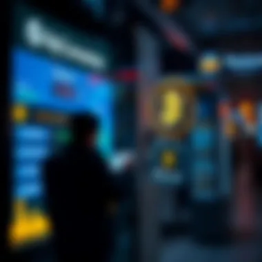 User Experience in Currency Conversion A graphic depiction of user interactions with a digital currency converter