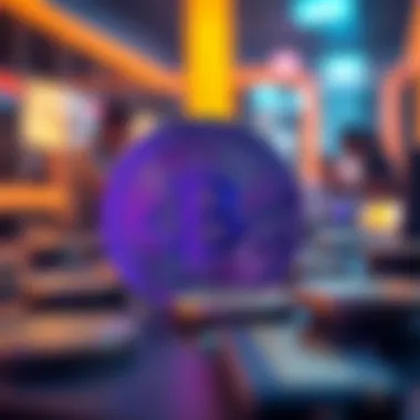 Exploring Cryptocurrency Trends Conceptual representation of cryptocurrency trends